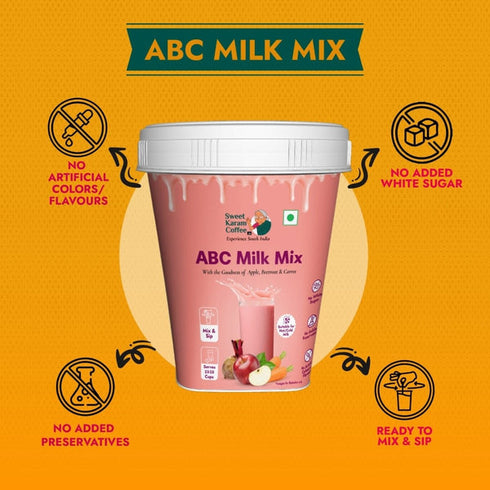 Sweet Karam Coffee Abc Apple| Beetroot| Carrot Milk Mix